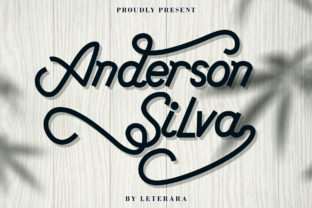 Anderson Silva Font for Editorial Design