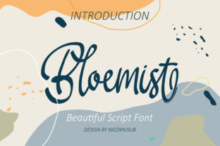 Bloemist: A Delightful Script Typeface