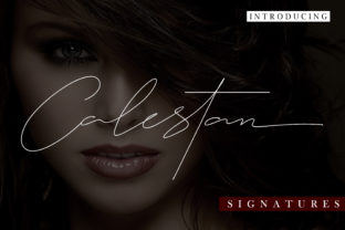 Calestan: A Script Font for Web Design