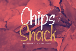 Chips Snack: A Playful Script for Bold Design