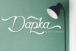 Dapka: A Creative Calligraphic Font