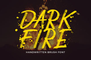 Dark Fire: A Bold Typeface for Web Design