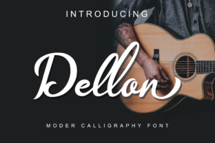 Dellon: A Script Font for Elegant Design