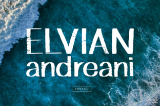Elvian Andreani Font for Crafters