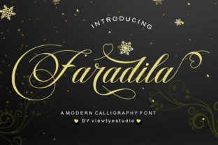 Faradila: A Sweet Handwritten Font