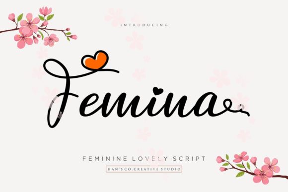 Femina: A Charming Script Font