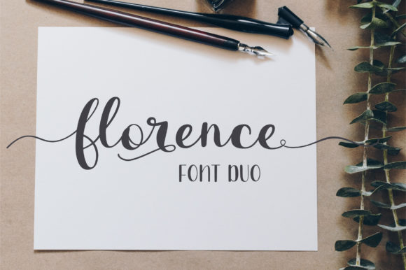 Florence Duo: A Creative Font for Branding