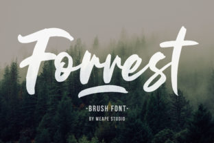 Forrest Font: Raw and Rugged Script