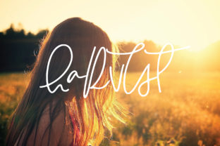 Harvest Font: Nostalgic Script for Crafters