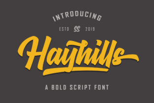 Hayhills: A Vintage Script for Bold Campaigns