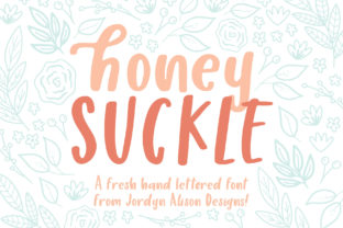 Honey Suckle: A Playful Script Font