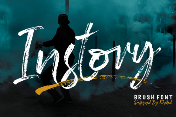 Instory: A Raw Script Font