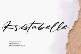 Kristabelle: A Handwritten Font for Creative Makers