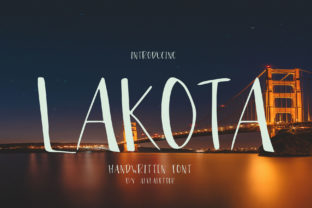 Lakota: A Bold Handwritten Font for Branding
