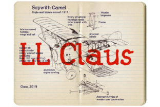 LL Claus: A Handwritten Typeface with Character