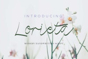 Lorieta: A Script Font for Modern Design