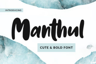 Manthul: A Bold Handwritten Font for Campaigns