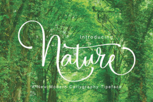 Nature: A Script Font for Creative Campaigns