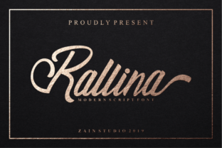 Rallina: A Script Font for Elegant Design