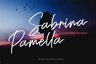 Sabrina Pamella: Elegant Script Font