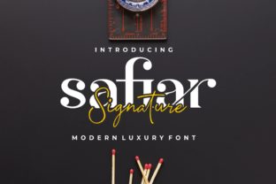 Safiar: A Bold Script Font