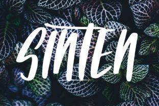 Sinten: A Bold Script for Creative Impact