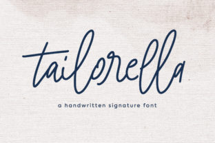 Tailorella: A Stylish Script Font