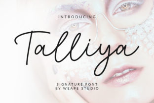 Talliya: A Romantic Script Font for Business
