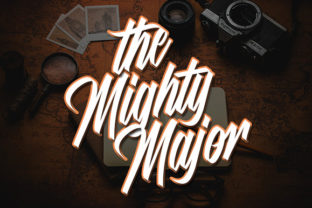 The Mighty Major: A Bold Script Font