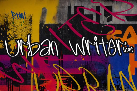 Urban Writer: A Handwritten Font for Creative Projects